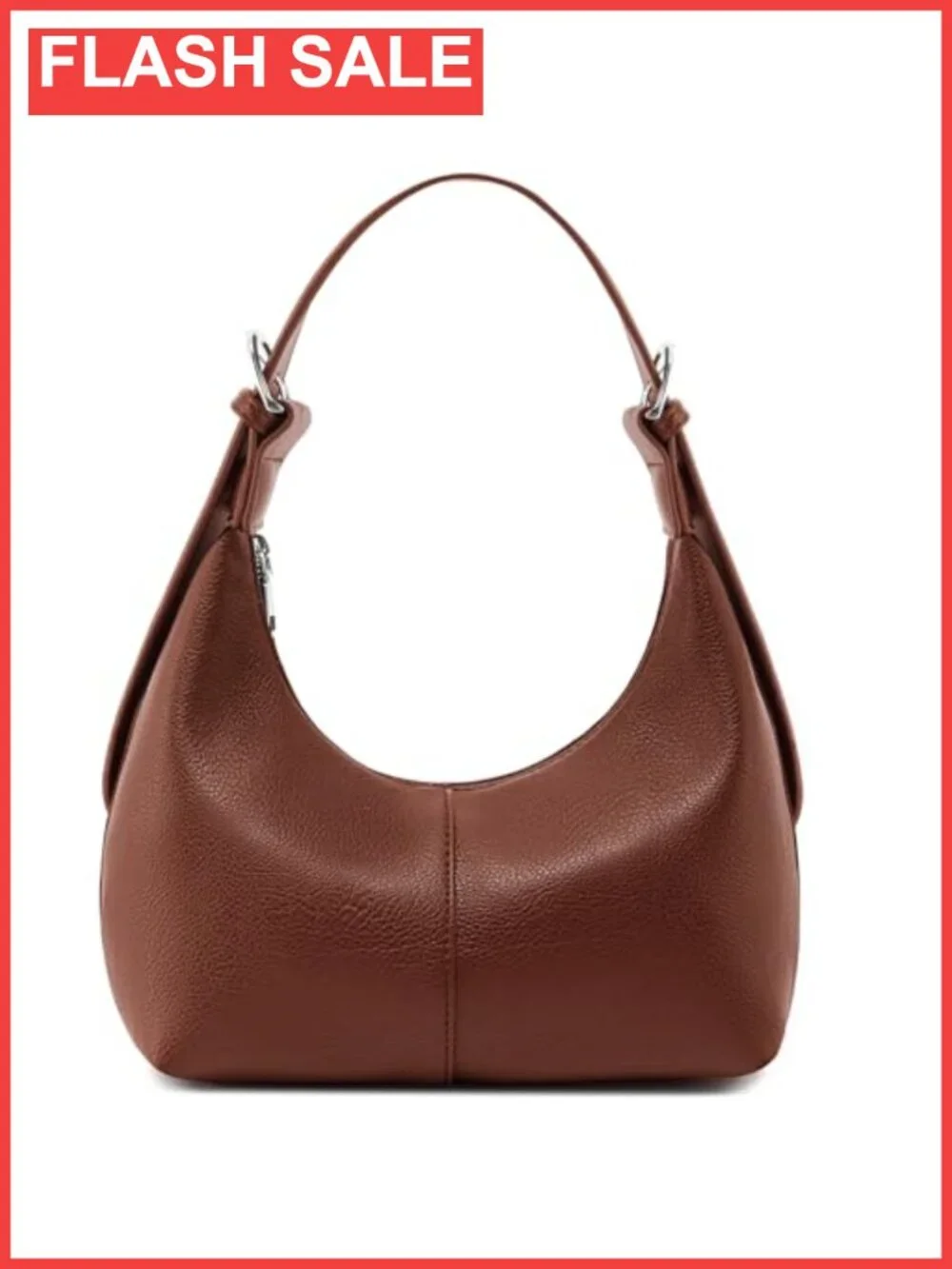 Hobo Bag for Women PU Leather Slouchy Shoulder Crossbody Purse